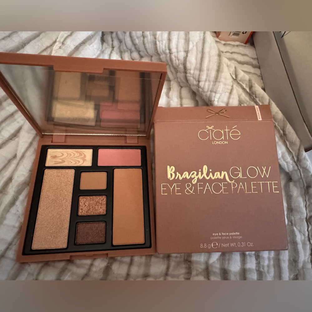 🆕Ciaté London Brazilian Glow Eye & Face Palette - light medium